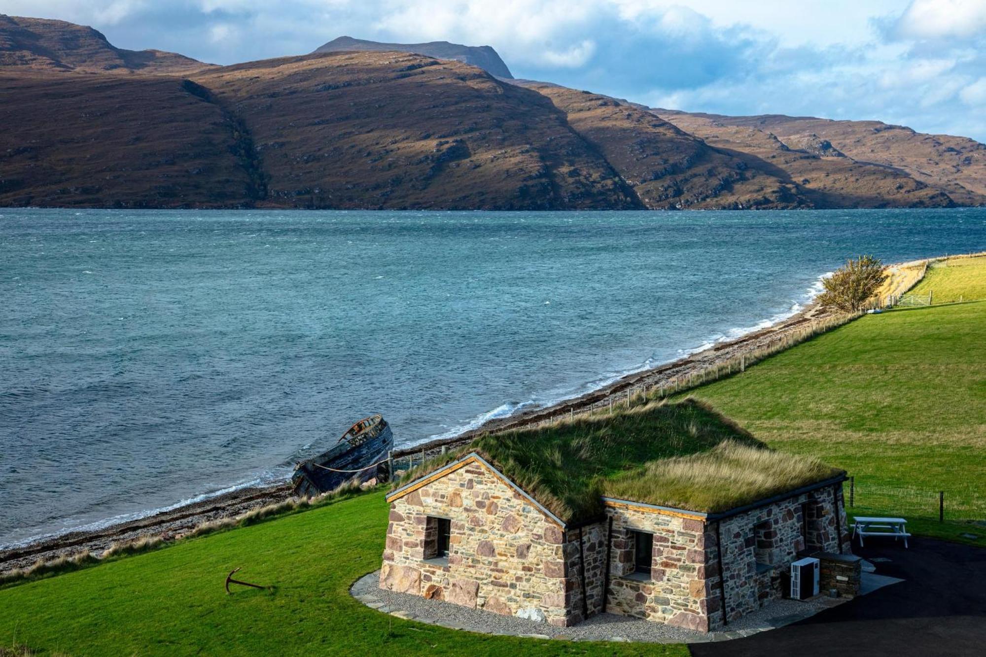 The Wreck - Lochside Cottage Dog Friendly Ullapool Esterno foto